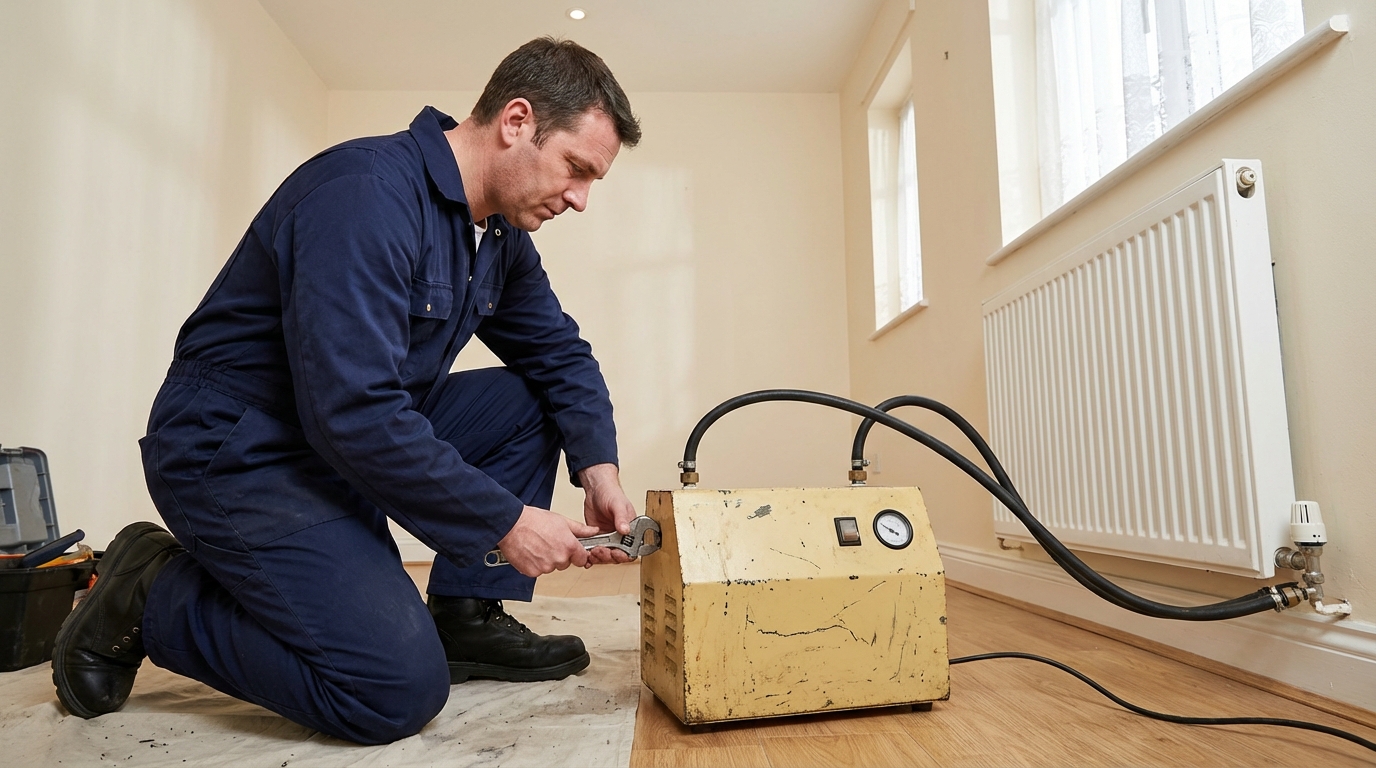 Power flushing process